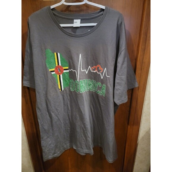 Dominica T-Shirt Sz 3X NWOT - Picture 1 of 2